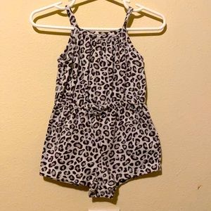 Leopard Print Onesie/Romper